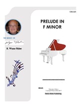 Prelude in F Minor Organ sheet music cover